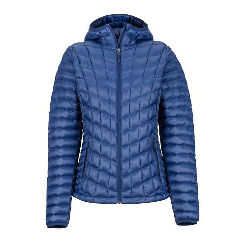 Marmot Featherless Jackets - Womens Down Jacket Navy CA526174 Canada